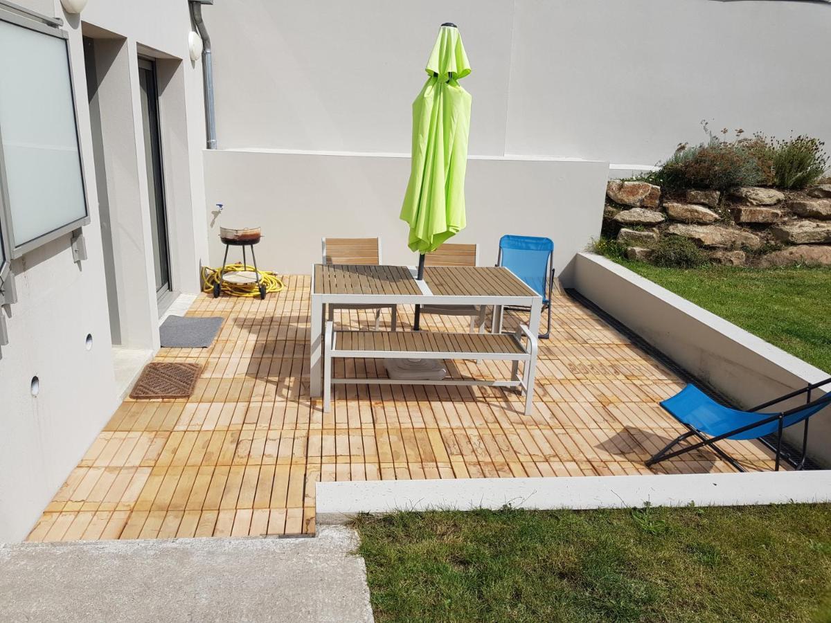 Cote Jardin - Cancale - Gite Standing - Proche Centre Et Port Exteriör bild